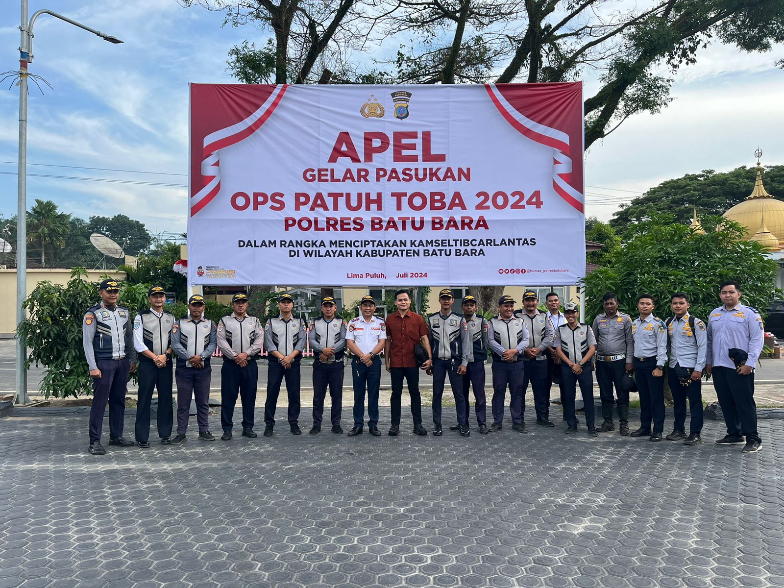 Read more about the article Apel Gelar Pasukan OPS Patuh Toba Tahun 2024 Kabupaten Batu Bara Dalam Rangka Cipta Kondisi “KAMSELTIBLANTAS”.